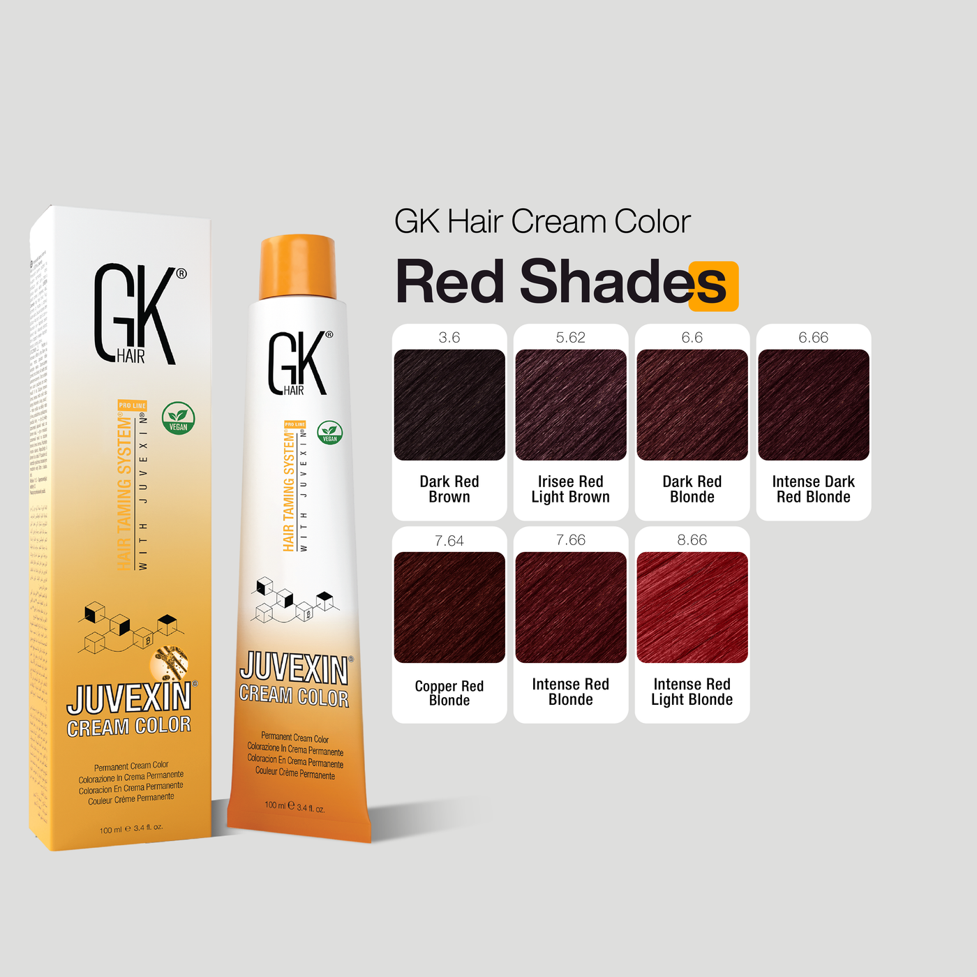 Juvexin Cream Color Pro Reds