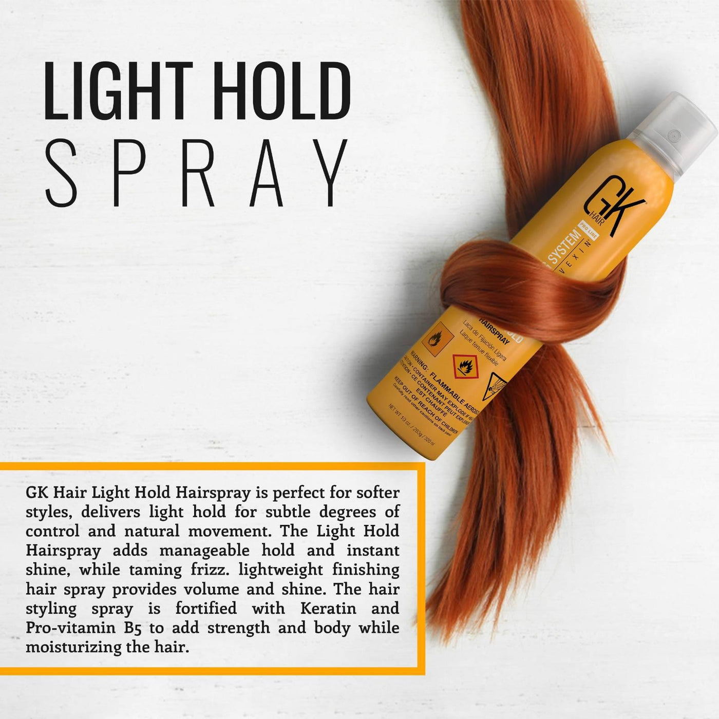 Light Hold HairSpray
